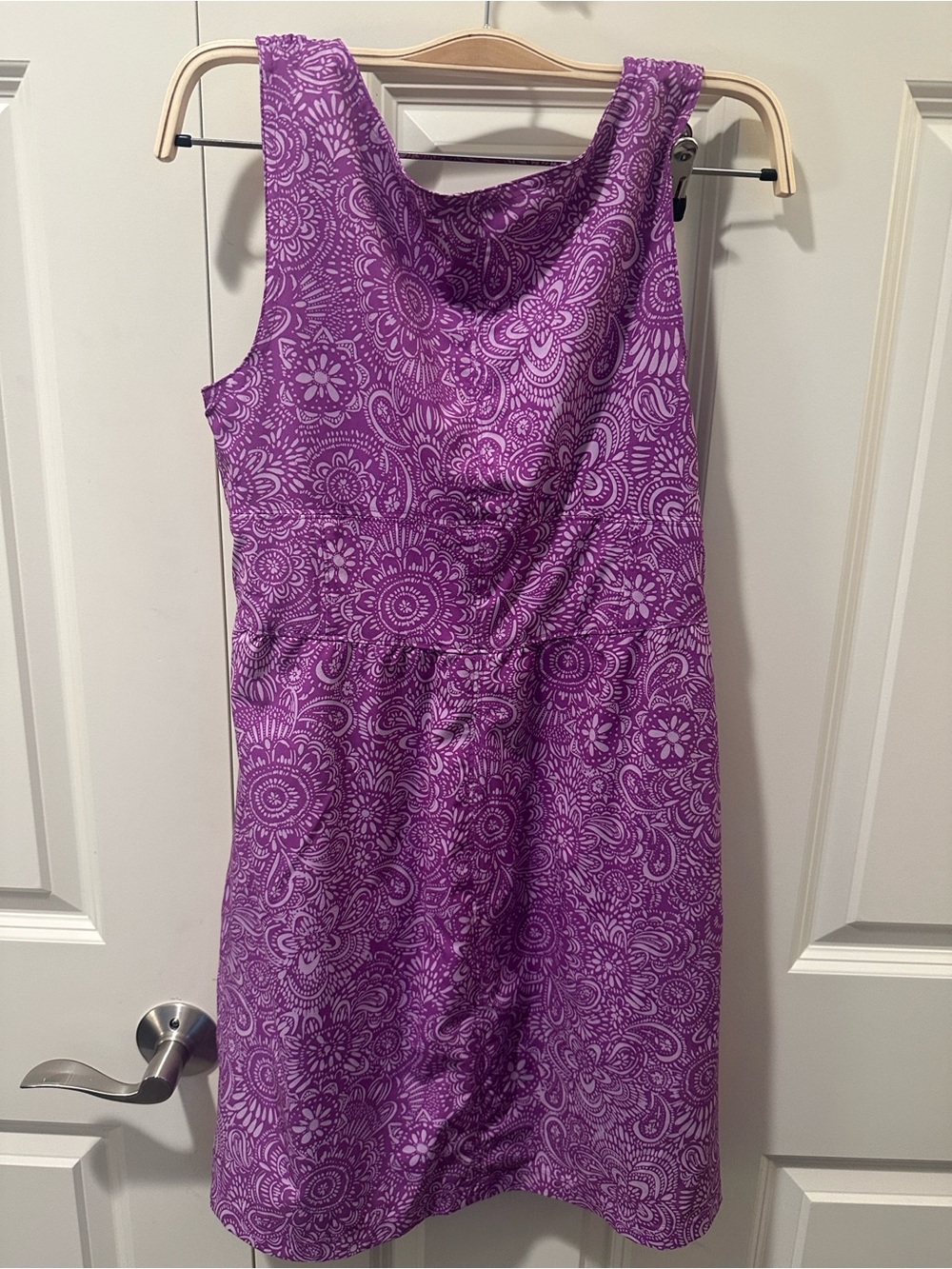 Athleta Purple Lace-Trim Chemise Dress - Picture 7 of 9